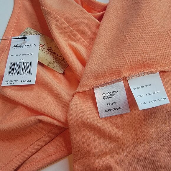 NWT North River Outfitters - Sleeveless Tank (Sz 1X) - Picture 3 of 3